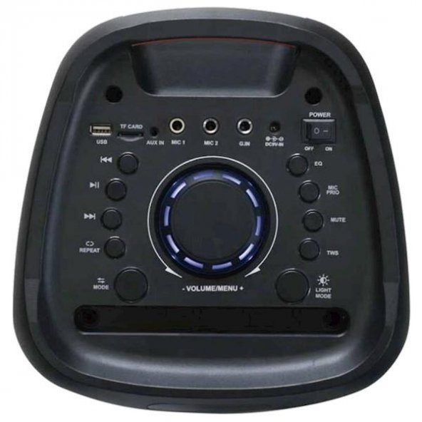 Goldmaster X65 Taşınabilir Işıklı Neon Dj Box Ses Sistemi Bataryalı - 2