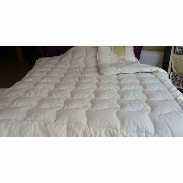 DEVİGO TEK KİŞİLİK YÜN YORGAN - 3