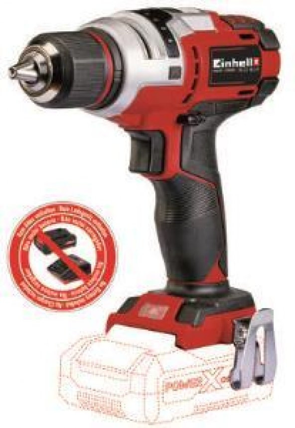 Einhell Te-Cd 18 Li E-Solo Akülü Matkap (Akü ve Şarj Ünitesi Hariçtir)