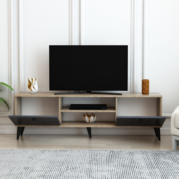 BMdekor TV Sehpası Roma Atlantik Antrasit A01 160 cm - 3