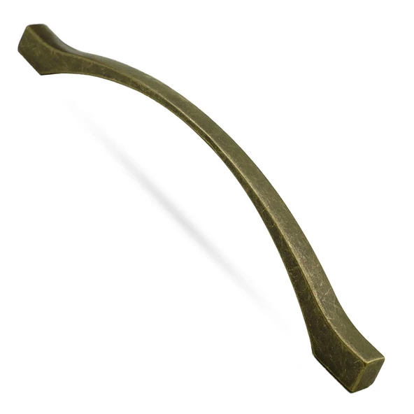 Kartaca 160-192 mm Eskitme Antik Sarı Metal Mobilya Mutfak Çekmece Dolap Dolabı Kulpu Kulbu Kulpları - Resim 7