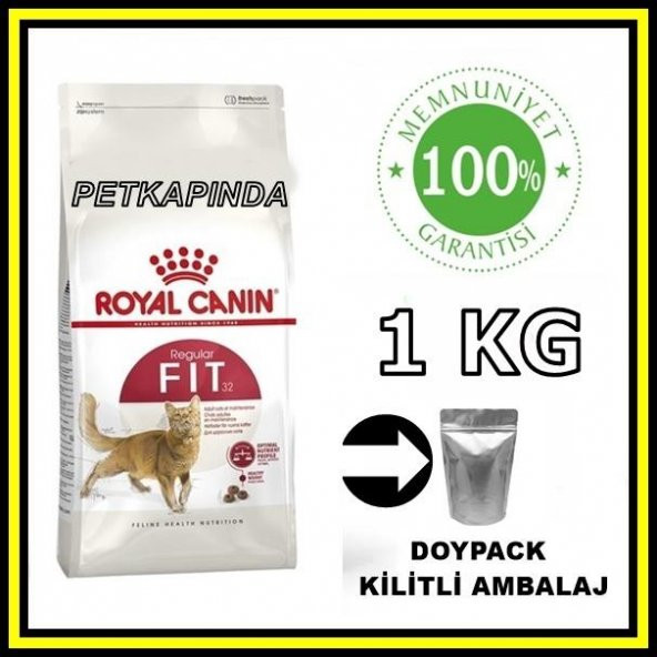 Royal Canin Fhn Fit 32 Yetişkin Kedi Açık Mama 1 Kg