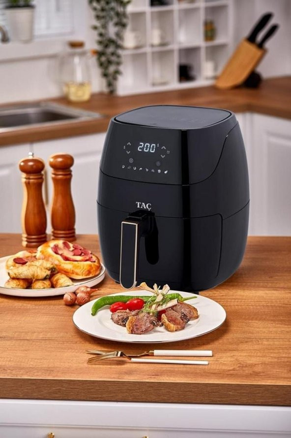 Taç 7856 DıgıGold Xxl Yağsız Fritöz Airfryer - 2