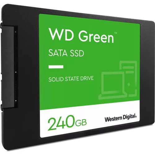 WD 240GB Green SSD 3D NAND 2.5 SATA3 500-450MBPS WDS240G3G0A - 2
