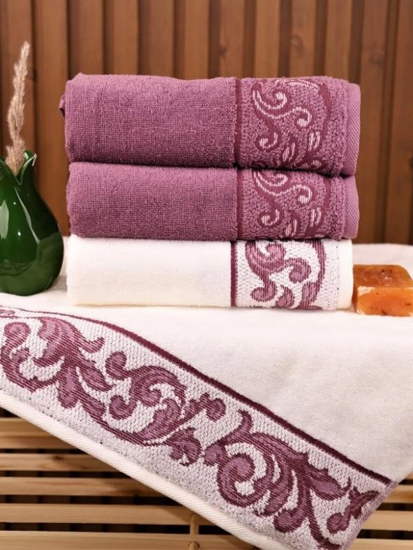 Özdilek Estate Kutulu Havlu Set 4 Adet 50X90 El Yüz Havlusu - 7