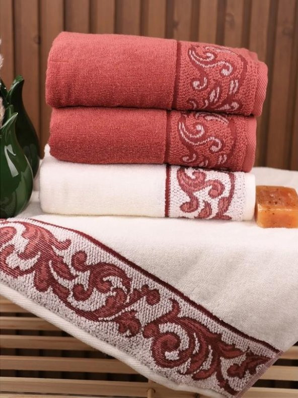 Özdilek Estate Kutulu Havlu Set 4 Adet 50X90 El Yüz Havlusu - 10
