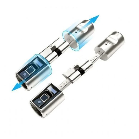 Marelli magic parmak izli ve cep telefonuyla açılan kilit kapı göbeği, bareli, silindiri - 3