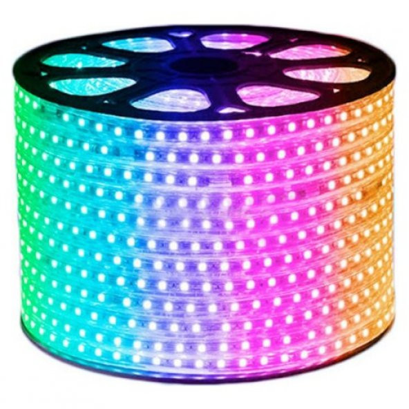 Masiva Msv 220 Volt Rgb Hortum LED Uzaktan Kumandalı 3 Çip 5050 IP65