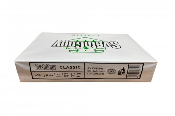 SvetoCopy Classic A4 Fotokopi Kağıdı 80g/m2 500 adet - 1