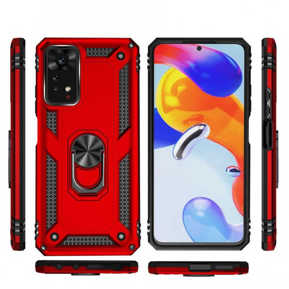 Xiaomi Redmi Note 11 Pro 5G Kılıf Zore Vega Kapak - 8