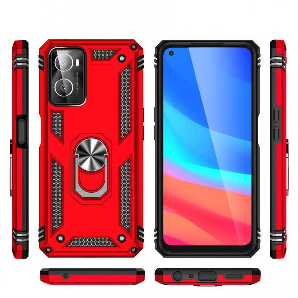 Oppo A96 4G Kılıf Zore Vega Kapak - 5