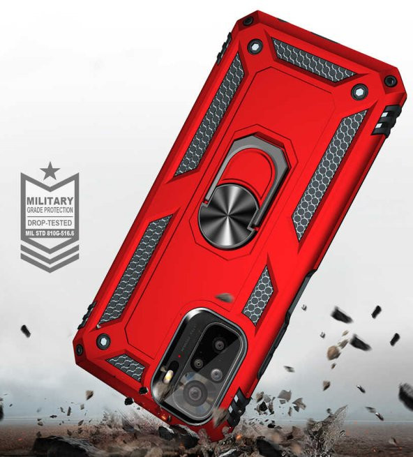 Xiaomi Poco M5S Kılıf Zore Vega Kapak - 7