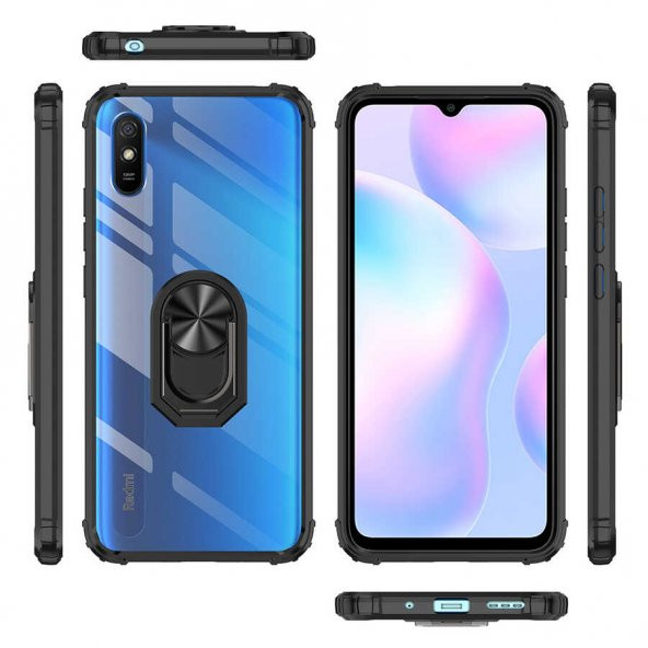 Xiaomi Redmi 9A Kılıf Zore Mola Kapak - 3