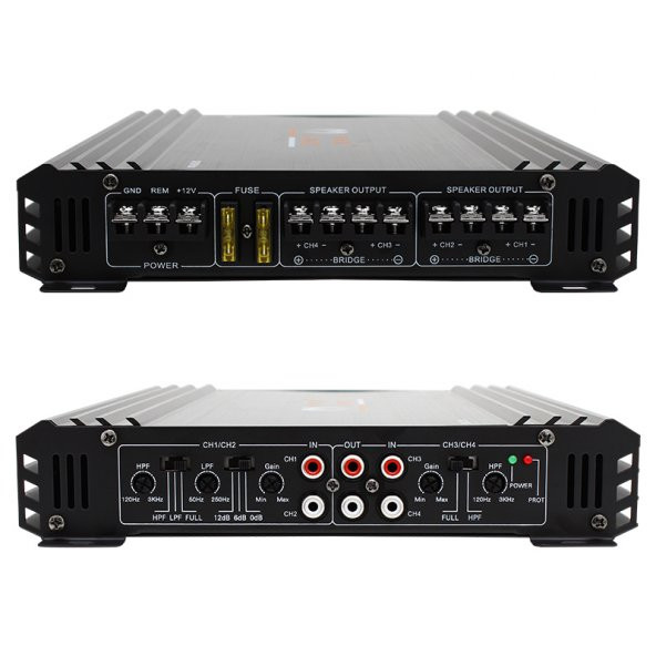 4 KANAL MAX 3000 WATT OTO ANFİ MAGİCVOİCE MG-3500 - 2