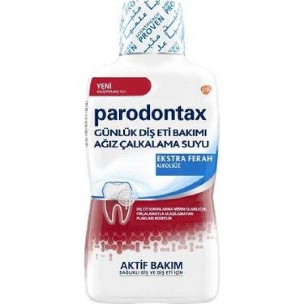 Parodontax Ağız Çalkalama Suyu Extra Ferah 500 ml