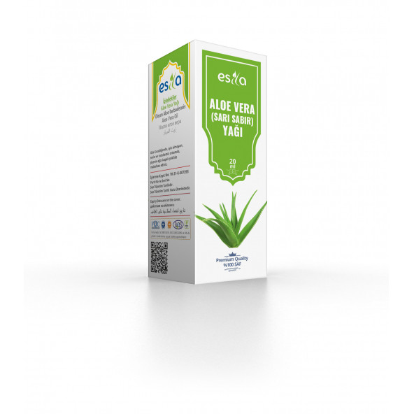 Esila Aloe Vera Yağı (Sarı Sabır) 20 ml.