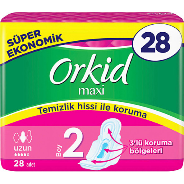 Orkid Maxi Uzun 28li ( 2 Adet )