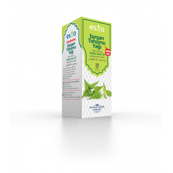 Esila Isırgan Tohumu Yağı 20 ml.
