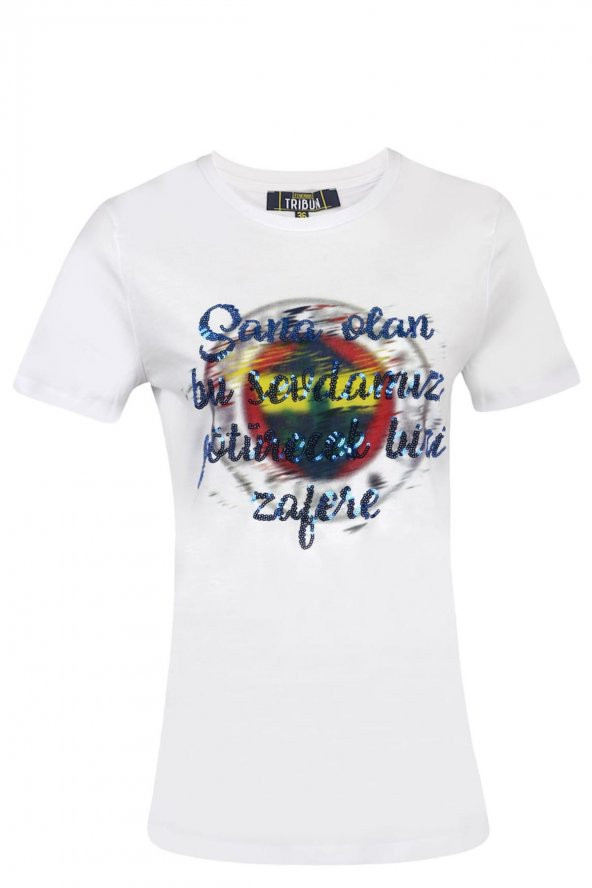 Fenerbahçe Kadın Tribün Zafer T-Shirt
