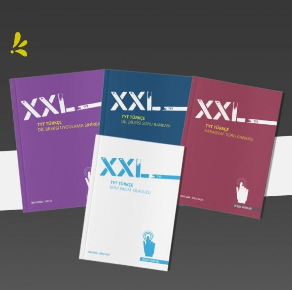 Dersia Yayınları XXL Türkçe Combo 4 Kitap Set
