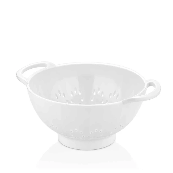 Akrilik Beyaz Makarna Süzgeçi & Sebze Meyve Süzgeçi - 2