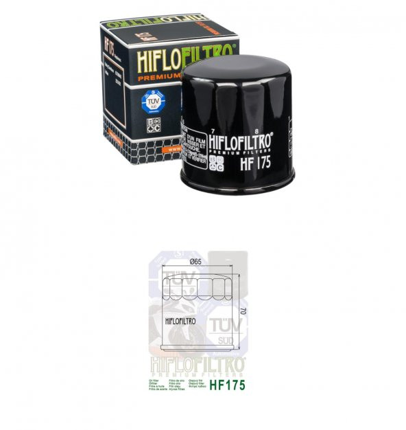 Hiflo Hf175 2018-2020 Harley-Davidson Street Rod Yağ Filtresi - Resim 2