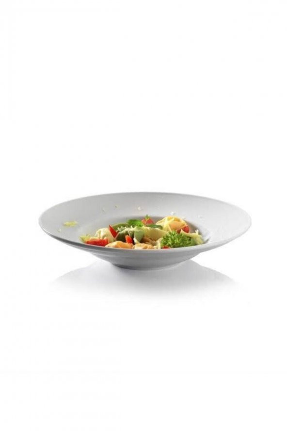 Şeker Portakalım 26 cm Beyaz Porselen Makarna Tabağı 1 Adet - 3