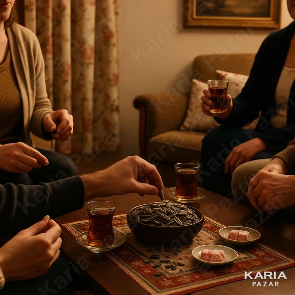 Tuzlu Kavrulmuş Siyah Jumbo Ayçekirdeği 500 g | Doğal Kuruyemiş - Resim 4