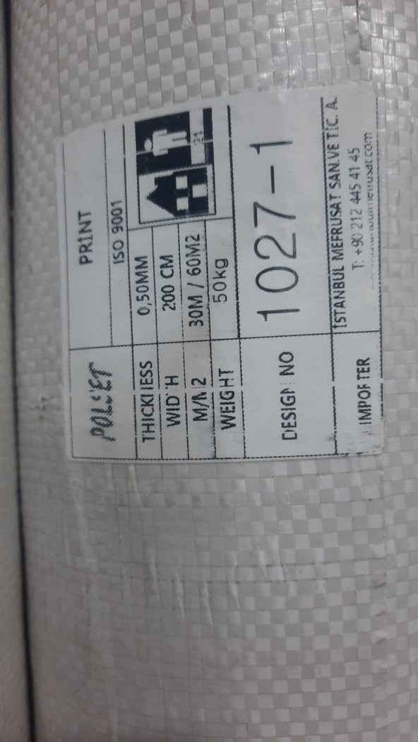 MUŞAMBA 2 m X 5 m PVC ZEMİN KAPLAMA YER DÖŞEMESİ YER KAPLAMA - Resim 2