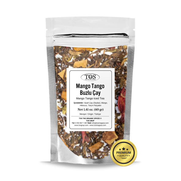 TOS The Organic Spices Mango Tango Buzlu Çay 40 gr