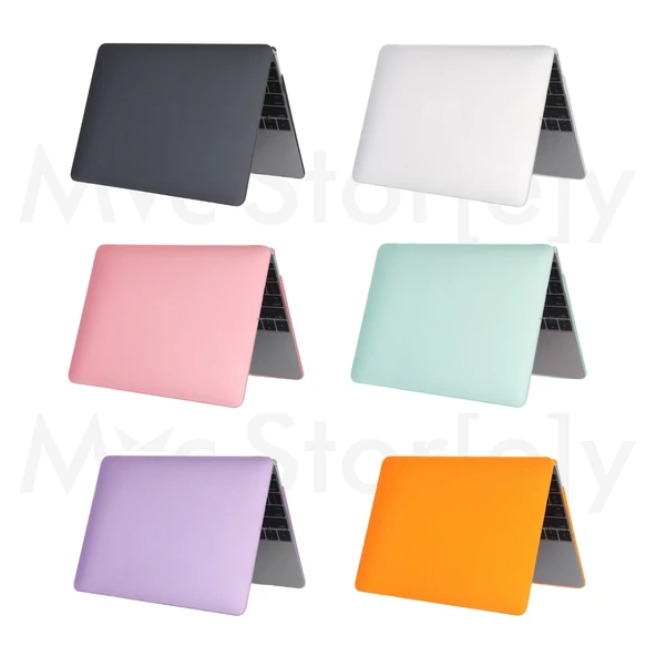 Macbook Air Kılıf M2-M3-M4 Kılıf 13.6 inç Mat Flu Kılıf (13.6” Air) A2681 A3113 A3240 ile Uyumlu - 8