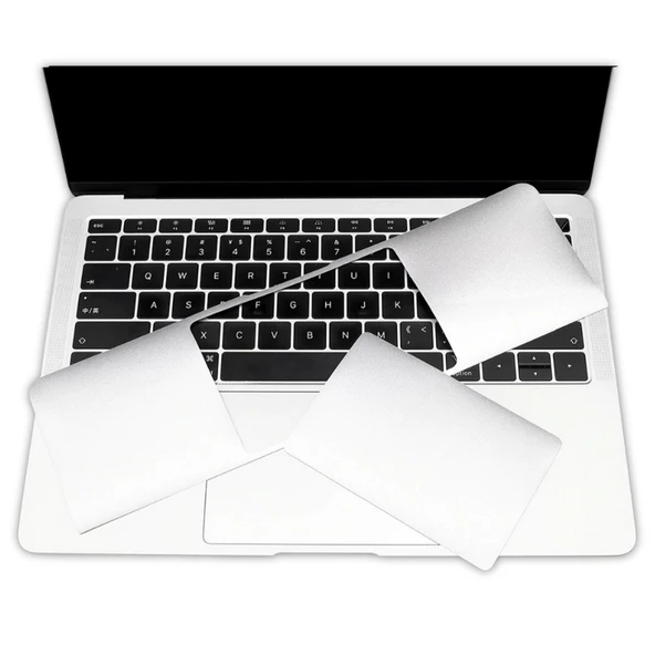 Macbook Air M2-M3-M4 Kılıf 13.6 inç Film Koruyucu Sticker Touchpad (13.6” Air) A2681 A3113 A3240 ile Uyumlu - 3