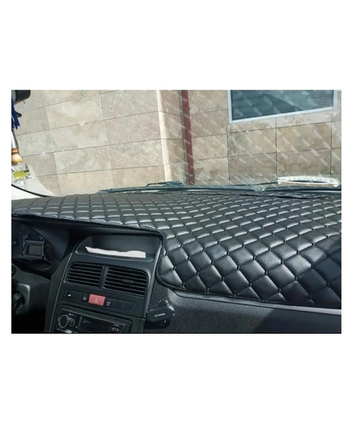 LİNEA 2007-2015 ARASI 3 BOYUTLU VİP DERİ TORPİDO ÖRTÜSÜ - Resim 4