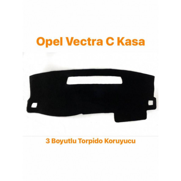 OPEL VECTRA C KASA 3 BOYUTLU VİP DERİ TORPİDO ÖRTÜSÜ