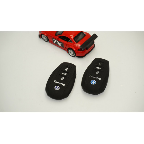 VW Volkswagen Touareg 2010-2018 Modeller Silikon Anahtar Kılıf Seti - 2