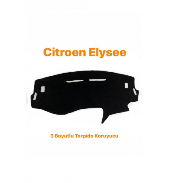 CİTROEN ELYSEE 3 BOYUTLU VİP DERİ TORPİDO ÖRTÜSÜ
