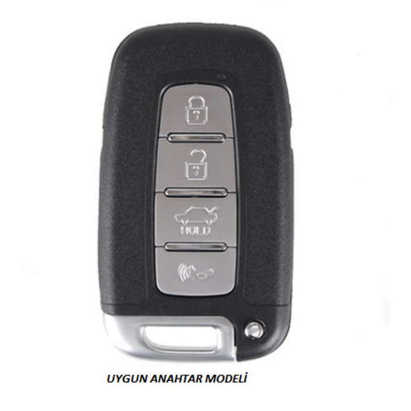 Hyundai iX35 Sonata Elantra i30 Silikon Anahtar Kılıf Seti - Resim 3