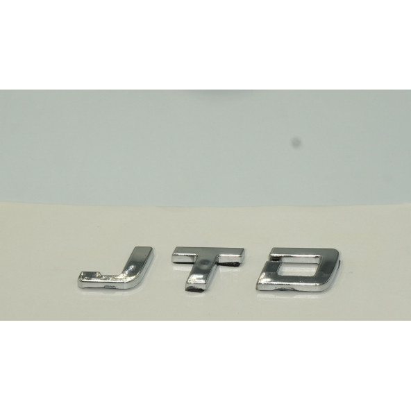 DK Fiat Doblo JTD Krom ABS Bagaj 3M 3D Logo Arma - Resim 3
