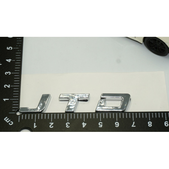 DK Fiat Doblo JTD Krom ABS Bagaj 3M 3D Logo Arma - Resim 4