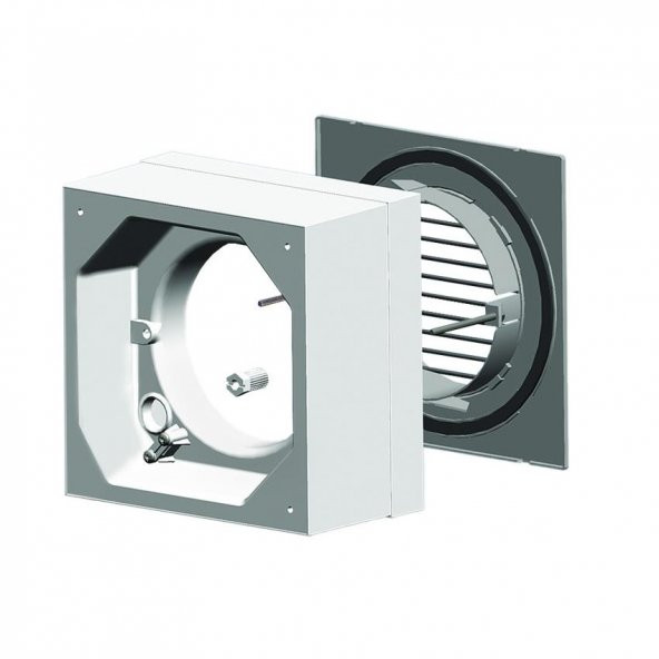 Sessiz Pencere Fanı Silent 100 Cz Kit 26,5 dB 2 Yıl Garanti AGMair Havalandırma - 2