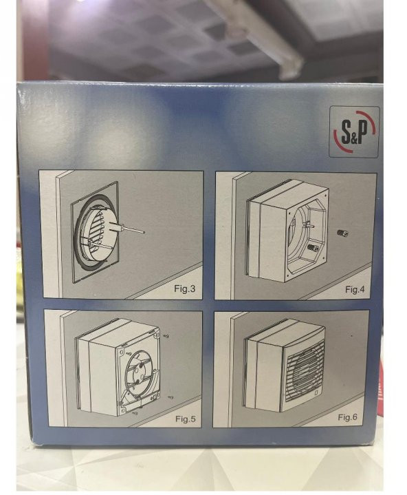 Sessiz Pencere Fanı Silent 100 Cz Kit 26,5 dB 2 Yıl Garanti AGMair Havalandırma - 4