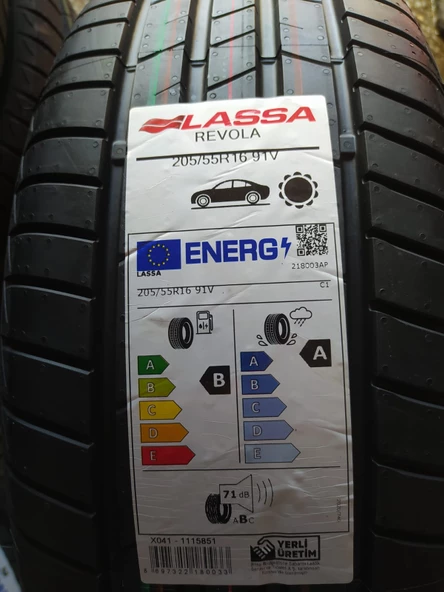 LASSA REVOLA 195/65R15 95H XL 2024 ÜRETİM - 2