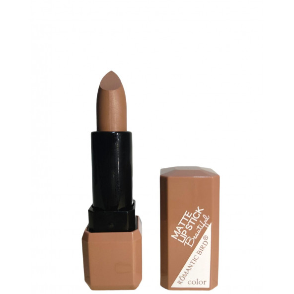 Kremsi Dokulu Matte Lip Stick Beautiful Color Asansör Ruj