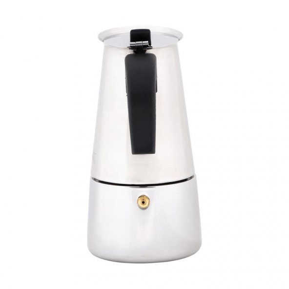 Any Morning FE001-4 Paslanmaz Çelik İndüsiyonlu Espresso Kahve Makinası 200 Ml - 4