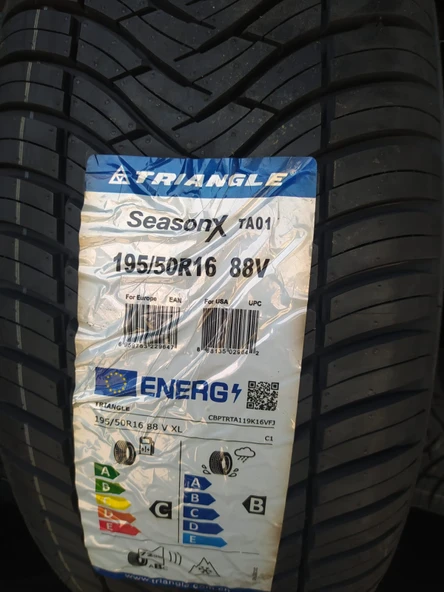 TRIANGLE SEASONX 195/50R 16 88V 2024 ÜRETİM 4 MEVSİMLİK - 2