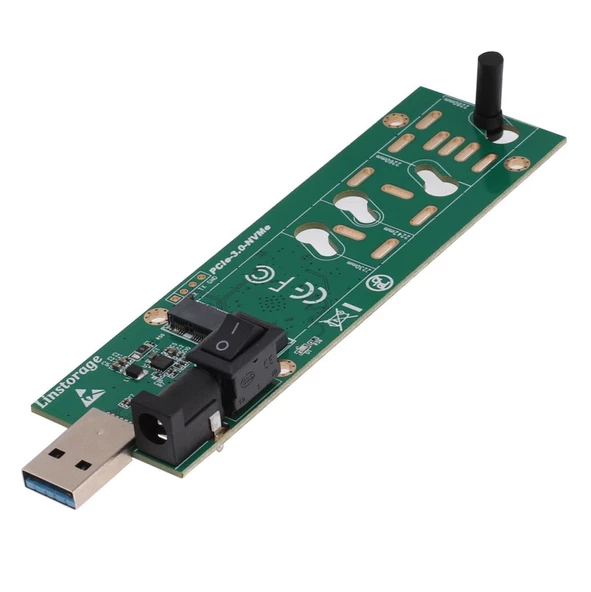 USB3.1 NVME ADAPTÖR ÇEVİRİCİ M2 SSD DÖNÜŞTÜRÜCÜ ürün görseli