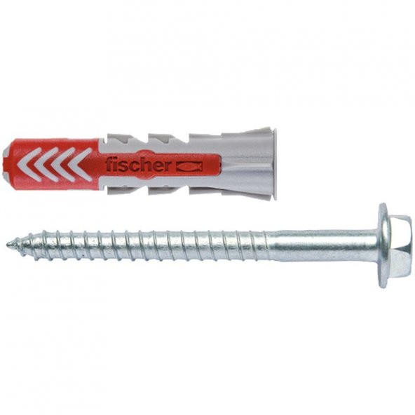 FISCHER DUOPOWER 12x60 S Universal Dübel 10 Adet (538248)