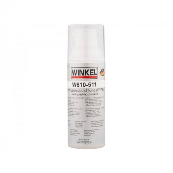 WINKEL PTFE İçerikli Boru Kenetleyici 50 ml (610511) - 1