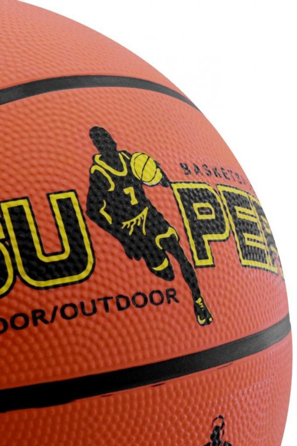 Telvesse Basketbol Topu İç Dış Mekan 5 Numara Turuncu - 3