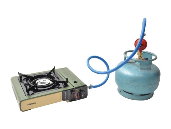 NURGAZ NG 501 Tekli Portatif Kamp Ocağı (Turuncu) - Resim 12